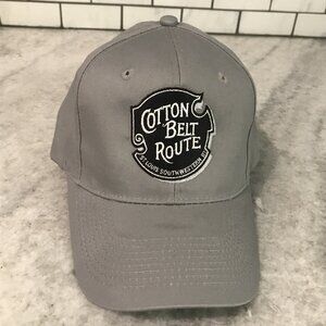 Cotton Belt Route Train Hat Cap Snap Back St Louis Southwestern Railroad Patch